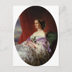 Porträtt av Franz Xaver Winterhalter Vykort
