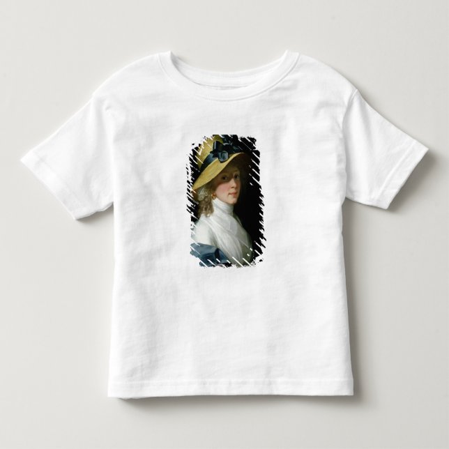 Porträtt av frauen Senator Elisabet Hudtwalcker T-shirt (Framsida)