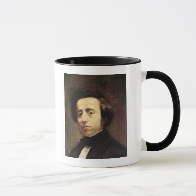 Porträtt av Frederic Chopin 2 Mugg (Höger)