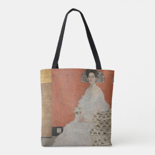 Porträtt av Fritza Riedler av Gustav Klimt Tygkasse