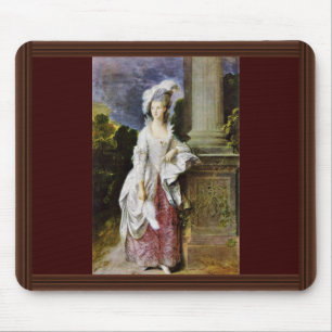Porträtt av Fru Thomas Graham av Thomas Gainsboro Musmatta