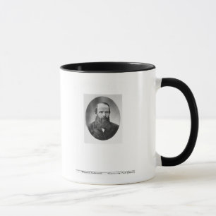 Porträtt av Fyodor Mikhailovich Dostoyevsky Mugg