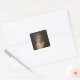 Porträtt av Gaspare Spontini Fyrkantigt Klistermärke (Envelope)