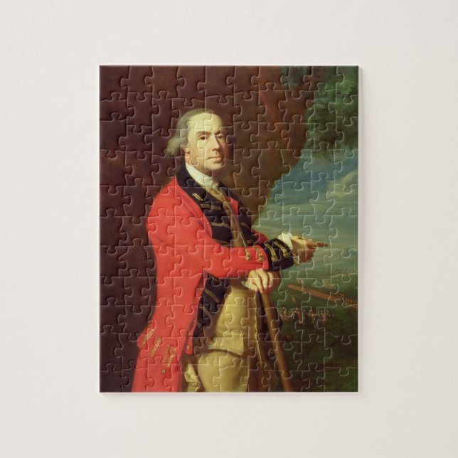 Porträtt av General Thomas Mått, c.1768 (olja på Pussel (Vertikal)
