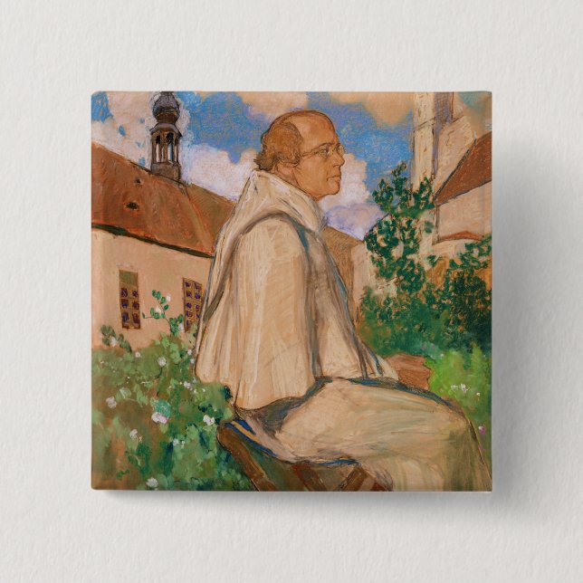 Porträtt av genetikern Johann Gregor Knapp (Framsida)