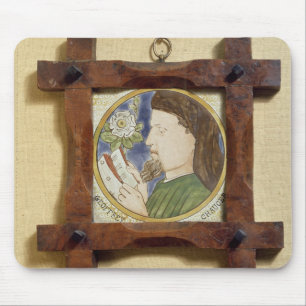 Porträtt av Geoffrey Chaucer (c.1340-1400) (ceram Musmatta