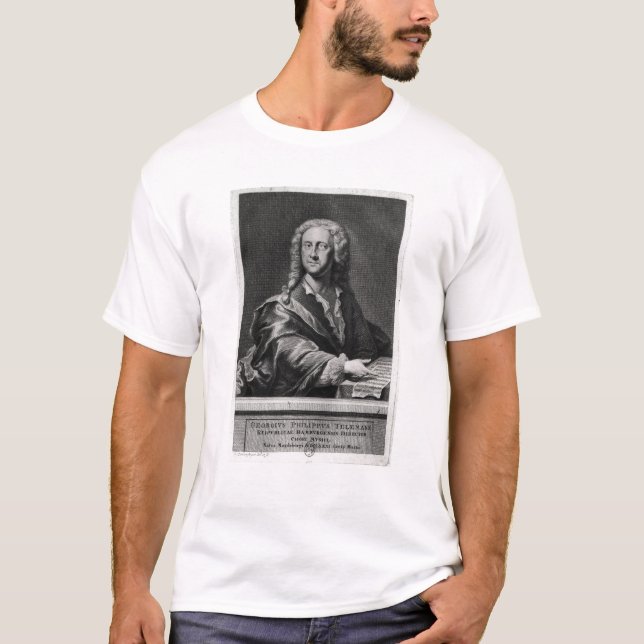 Porträtt av Georg Philipp Telemann Tee (Framsida)