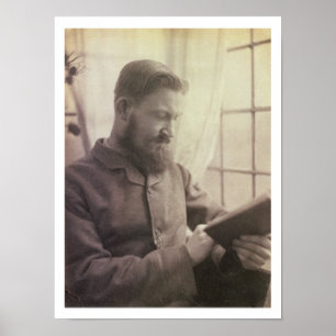 Porträtt av George Bernard Shaw (1856-1950) som Poster