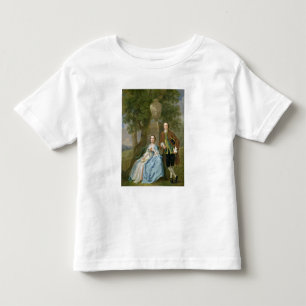 Porträtt av George och Margaret Rogers, c.1748-50 Tee