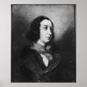 Porträtt av George Sand, 1838 Poster