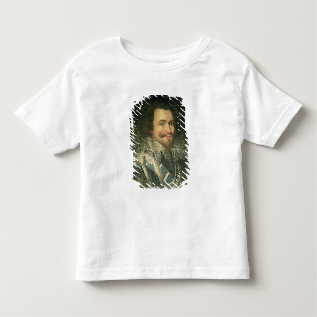 Porträtt av George Villiers, 1st hertig av Tee Shirt (Framsida)