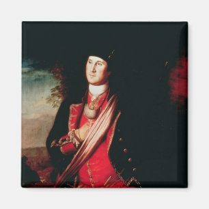 Porträtt av George Washington 1772 Magnet