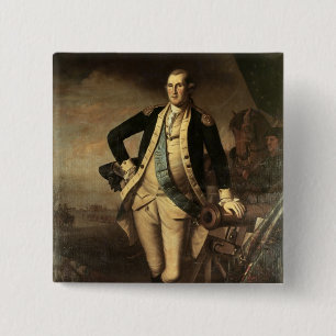 Porträtt av George Washington, 1779 Knapp