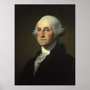 "Porträtt av George Washington Poster