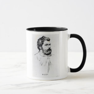Porträtt av Georges Bizet Mugg