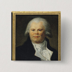 Porträtt av Georges Danton Knapp
