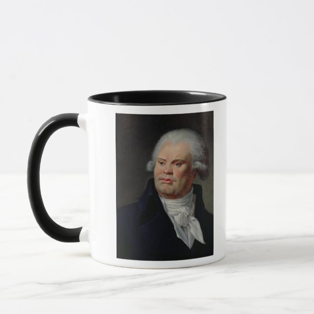 Porträtt av Georges Danton Mugg (Vänster)