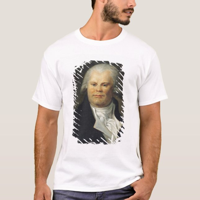 Porträtt av Georges Danton Tee Shirt (Framsida)