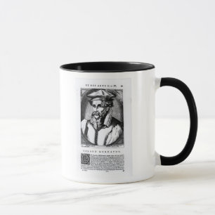 Porträtt av Gerard Mercator Mugg
