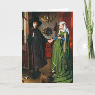 Porträtt av Giovanni Arnolfini och hans fru Kort