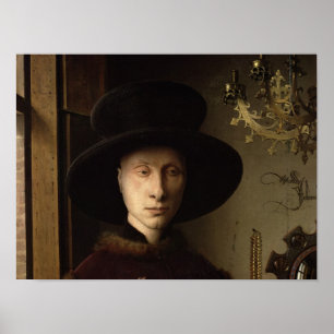 Porträtt av Giovanni Arnolfini Poster