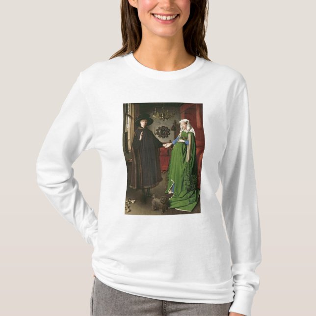 Porträtt av Giovanni Arnolfini Tee (Framsida)