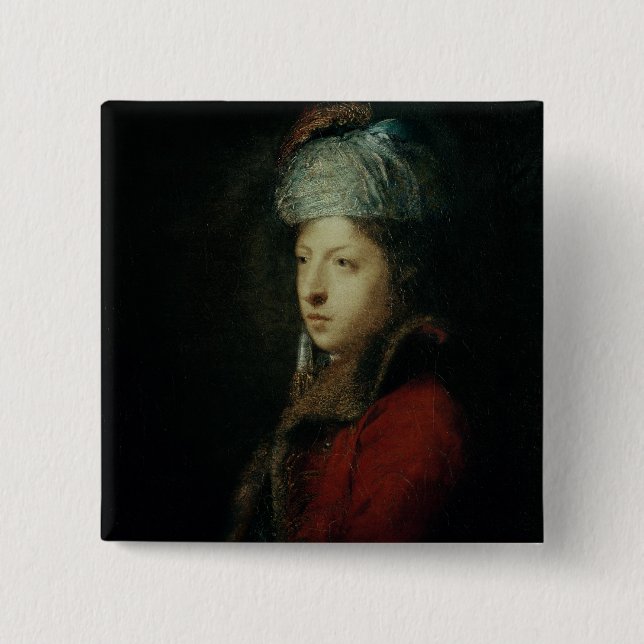 Porträtt av Giuseppe Marchi 1753 Knapp (Framsida)