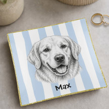 Porträtt av Golden Retriever-hund