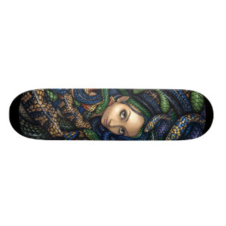Porträtt av goth för mythology för mini skateboard bräda 18,7 cm