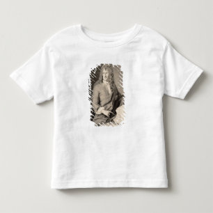 Porträtt av Grinling Gibbons (1648-1721) (w/c på T-shirt