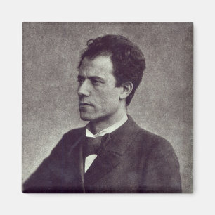 Porträtt av Gustav Mahler, 1897 Magnet