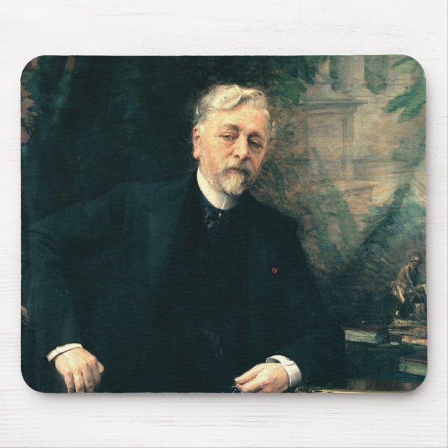Porträtt av Gustave Eiffel 1905 Musmatta (Framsidan)