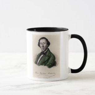 Porträtt av Hans Christian Andersen Mugg