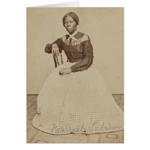 Porträtt av Harriet Tubman   1868-69 Hälsningskort