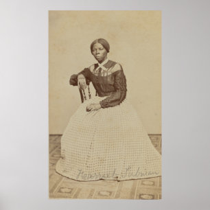 Porträtt av Harriet Tubman 1868-69 Poster