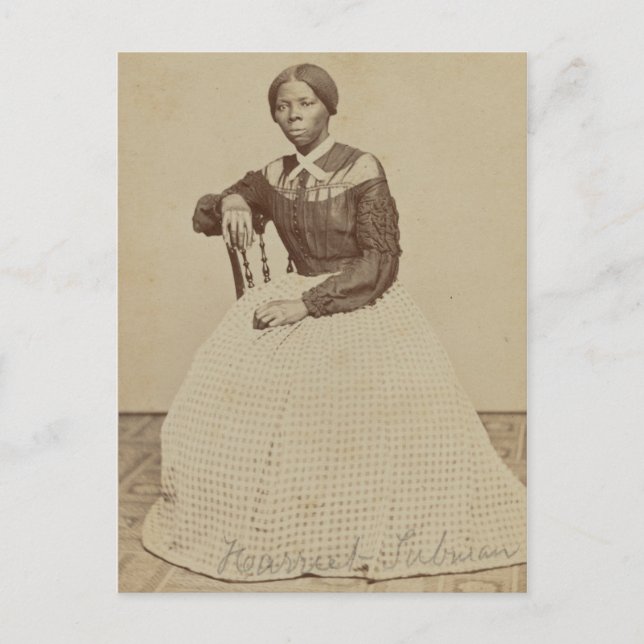 Porträtt av Harriet Tubman | 1868-69 Vykort (Framsida)