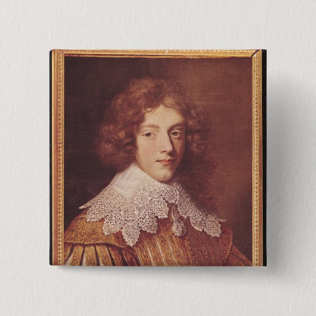Porträtt av Henri Coeffier de Ruze d'Effiat Knapp (Framsida)
