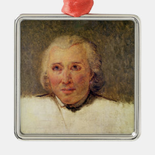 Porträtt av Henri Gregoire Julgransprydnad Metall