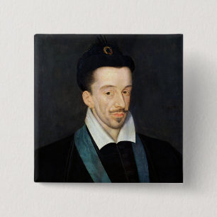 Porträtt av Henri III Knapp