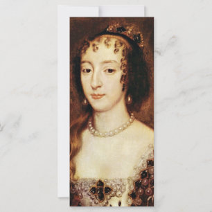Porträtt av Henrietta av Frankrike Queen of Englan