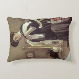 Porträtt av Henrietta Hirshmann, 1907 Prydnadskudde