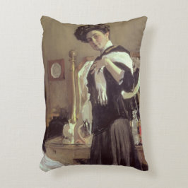 Porträtt av Henrietta Hirshmann, 1907 Prydnadskudde
