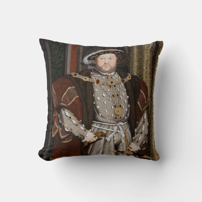 Porträtt av Henrik VIII Kudde (Framsida)