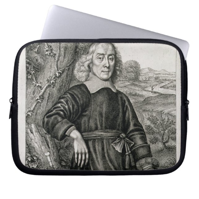 Porträtt av Henry mer (1614-87) frontispiece till Laptop Sleeve (Framsidan)
