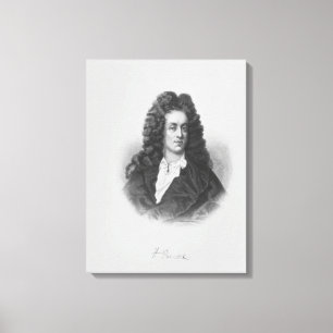 Porträtt av Henry Purcell Canvastryck