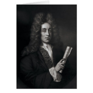 Porträtt av Henry Purcell Hälsningskort