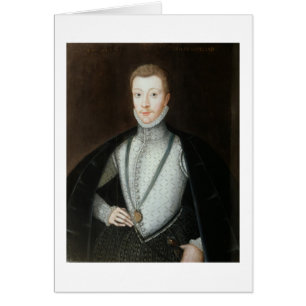Porträtt av Henry Stewart, Earl av Darnley (1545- Hälsningskort