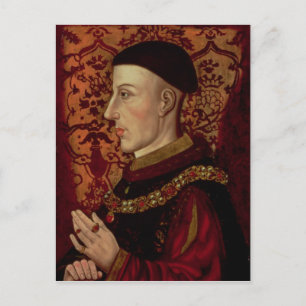 Porträtt av Henry V Vykort