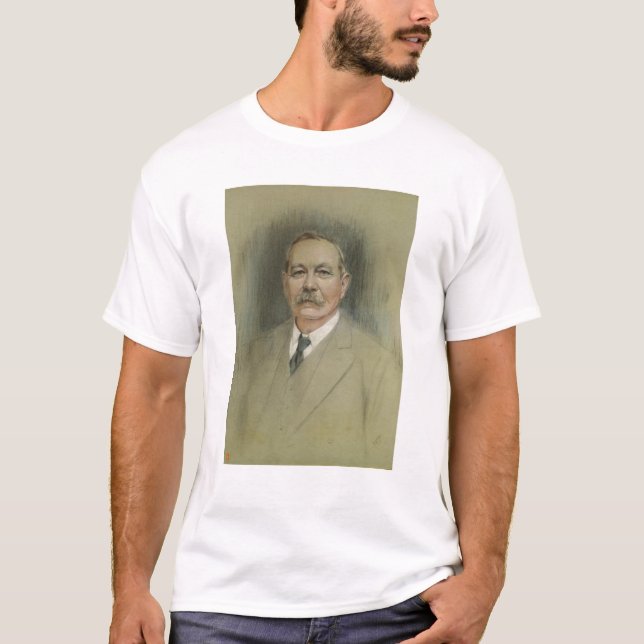 Porträtt av herr Arthur Conan Doyle T Shirt (Framsida)