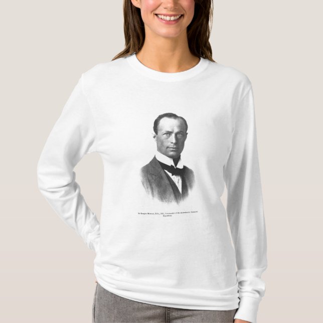 Porträtt av herr Douglas Mawson Tee (Framsida)
